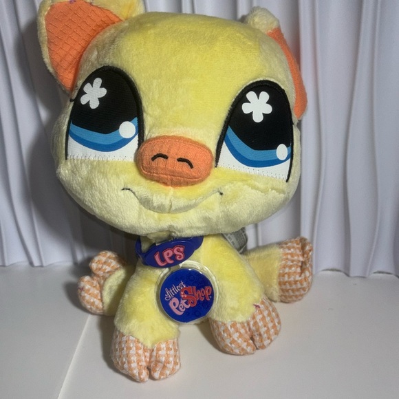 Littlest Pet Shop Plush Pig virtual interactive NEW - Picture 1 of 6